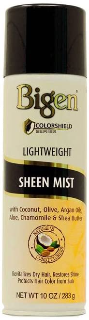 Bigen Colorshield Lightweight Sheen Mist Hair Spray 10 oz