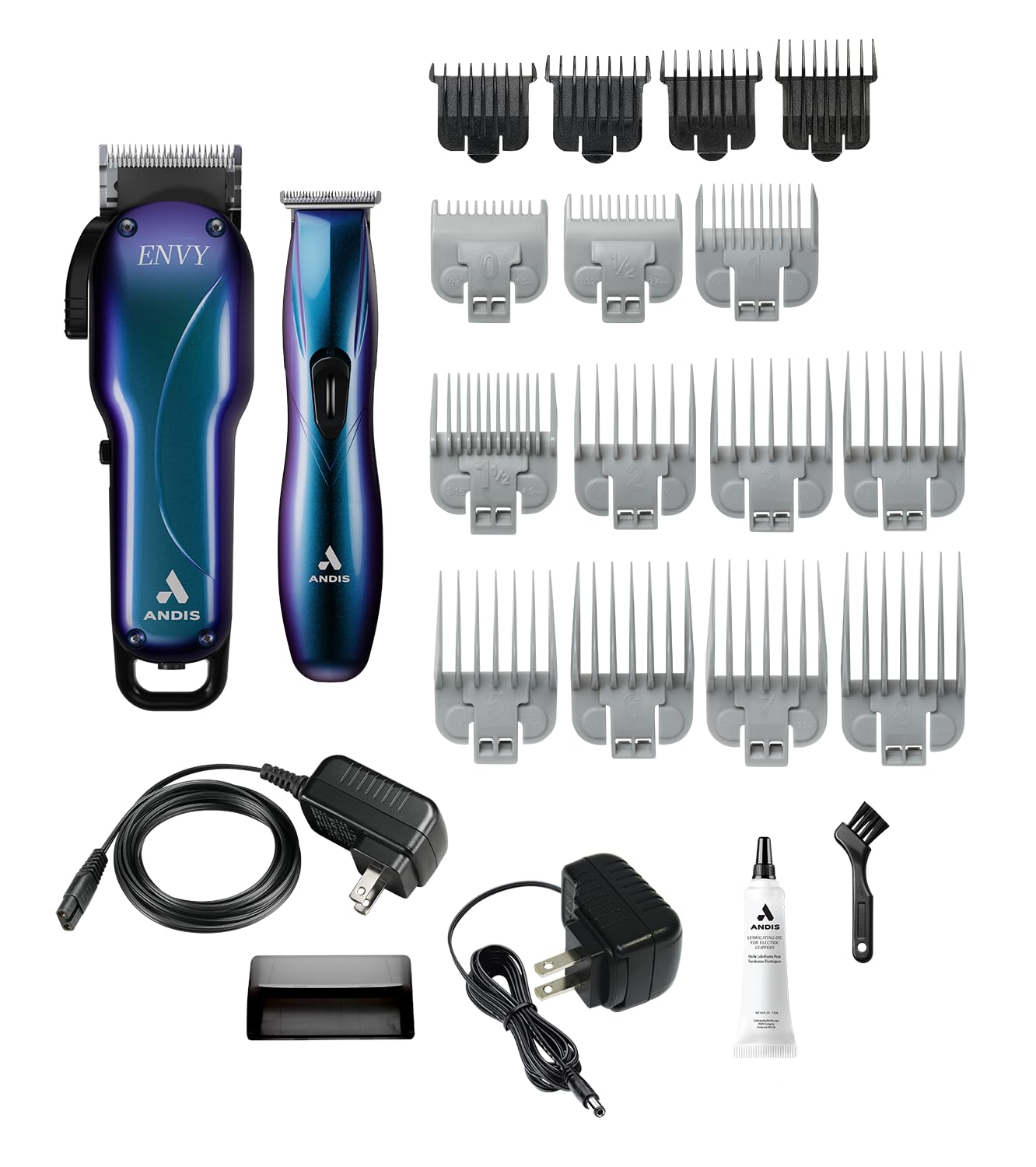 Andis Galaxy Envy Li Cordless Clipper and Trimmer Combo