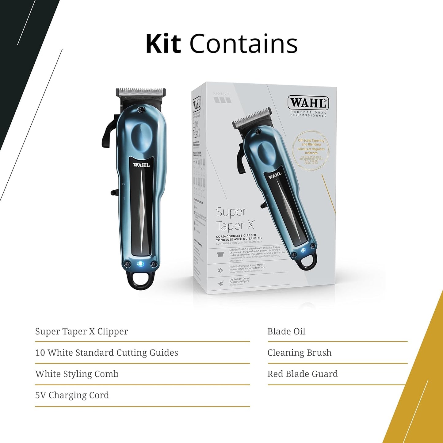 Wahl Professional Cordless Super Taper X Clipper