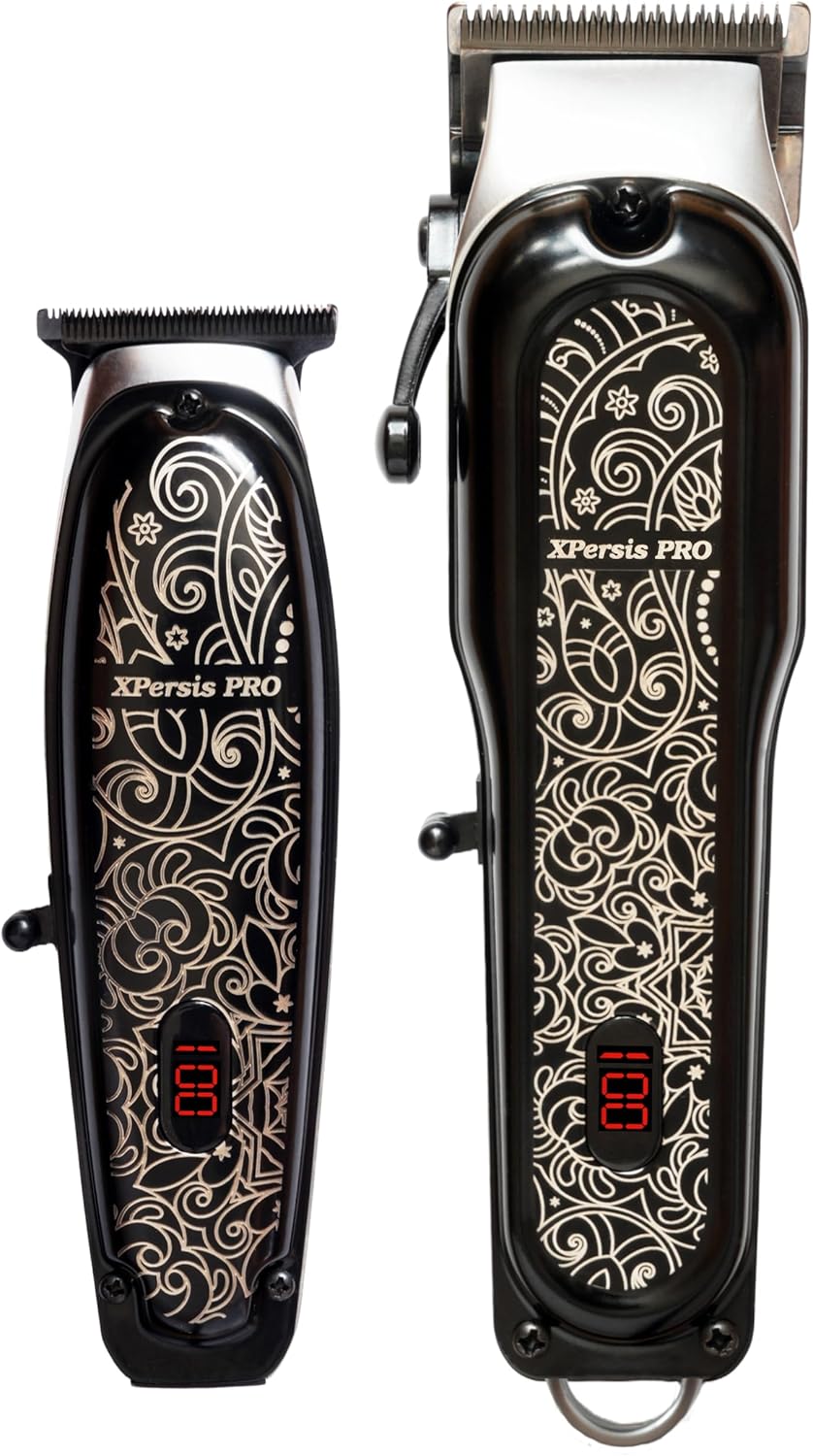 XPERSIS PRO Black Barber Combo and Foil Shaver