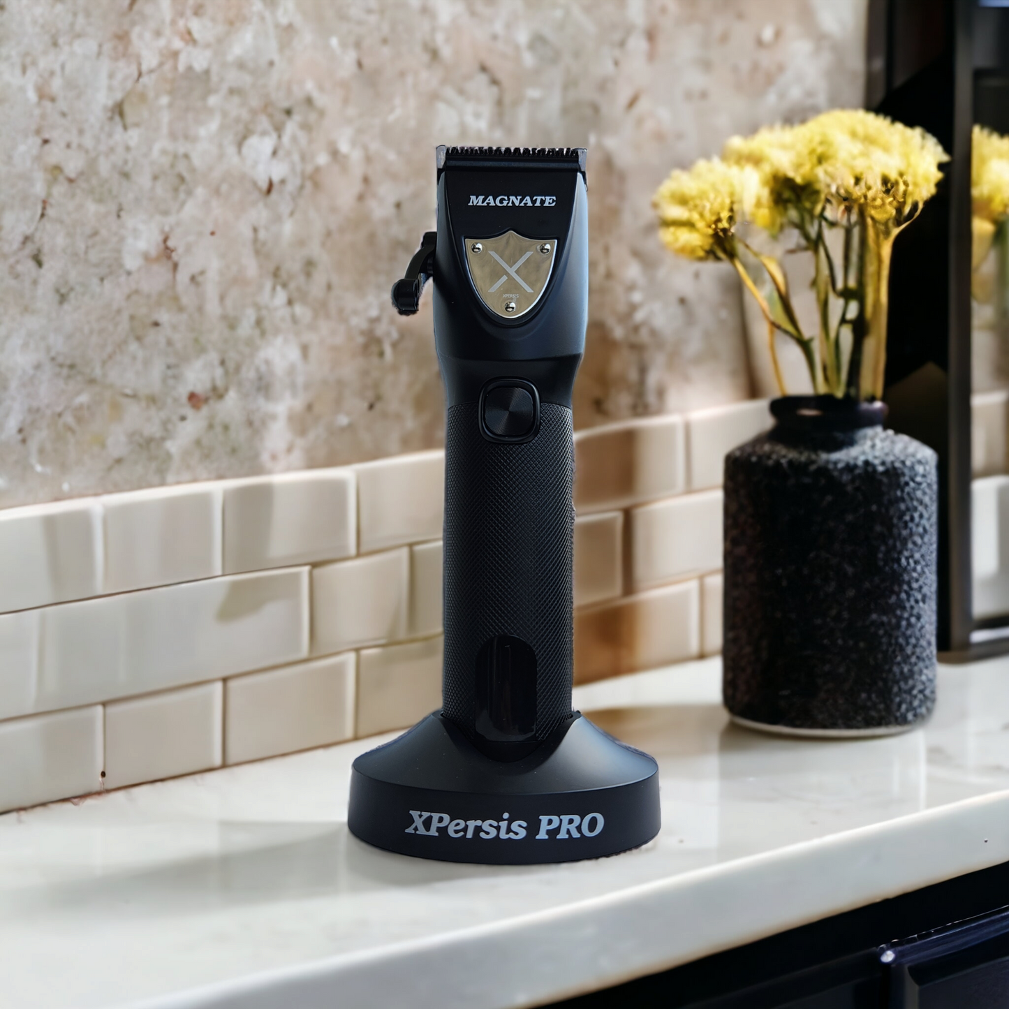 XPERSIS PRO Magnate Black Combo Cordless Hair Clipper & Foil Shaver