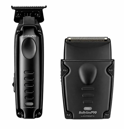 BaBylissPRO Limited Edition Lo-Pro FX Compact Cordless Trimmer & Foil Shaver Value Set - Black (FX72FSPKMB)
