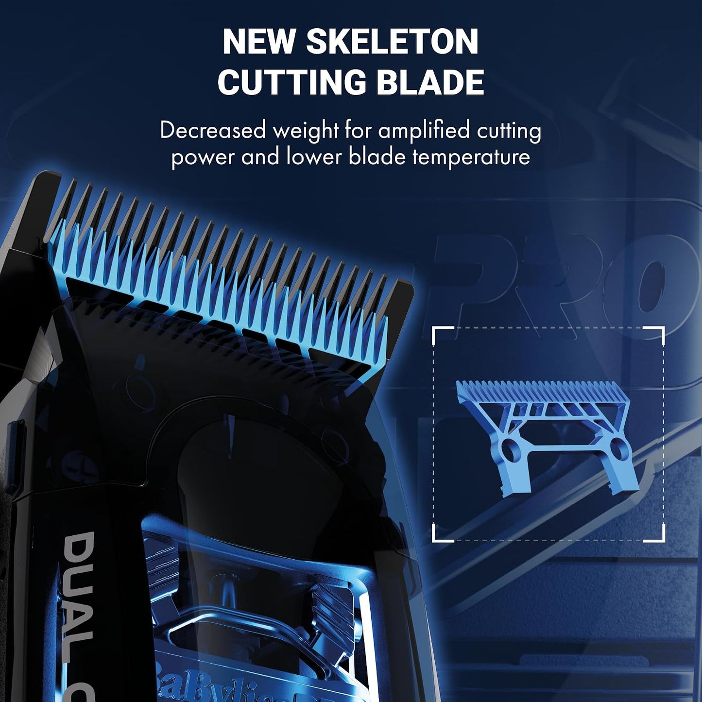 Babylisspro Metal Injection Molded Space Blade FX8095B Blades for Dual Clippers