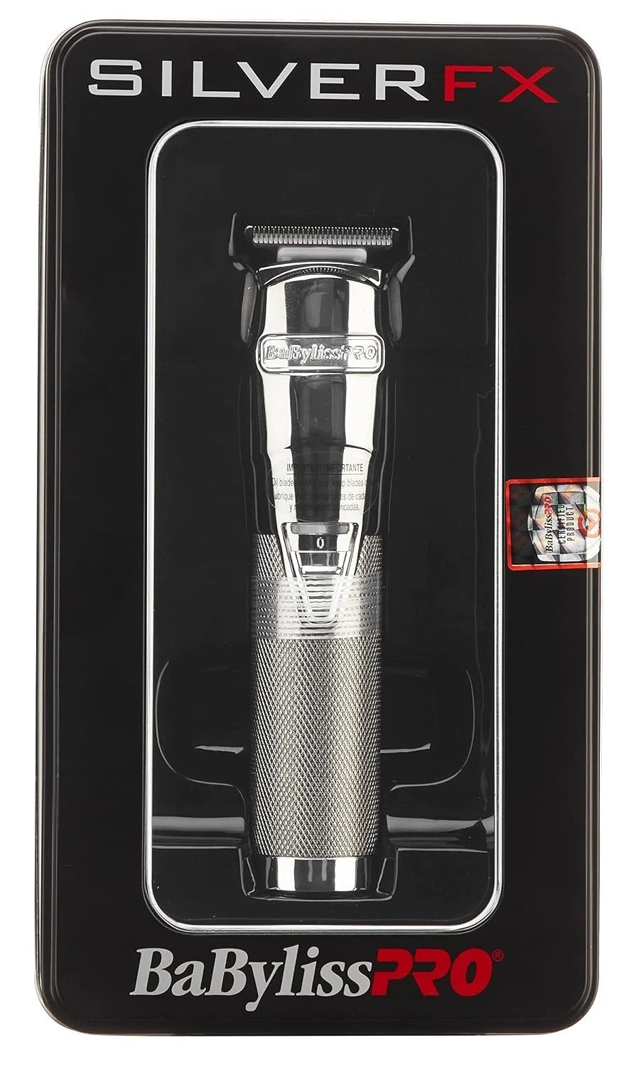 Babyliss PRO FX788S Silver FX Metal Lithium Cordless Professional Hair Trimmer