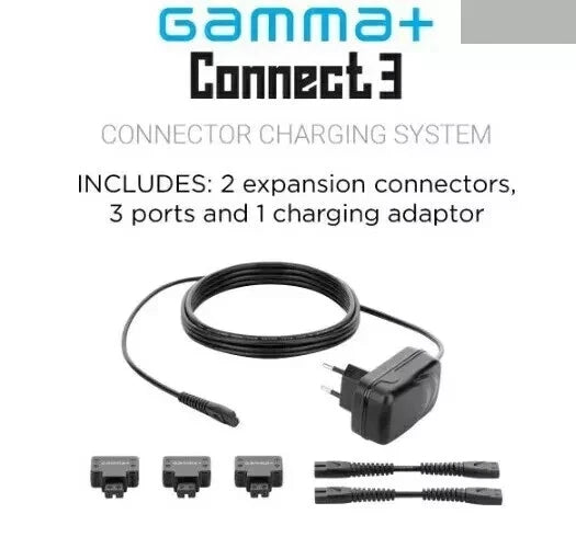 GAMMA CONNECT 3 Charging System CLIPPERS & TRIMMERS