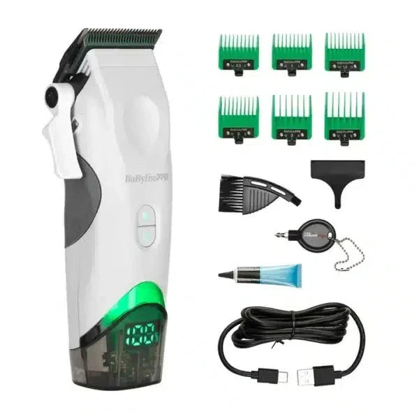 BaBylissPRO x Tomb45 Limited Edition Wireless Charging Clipper - White(FXT45CTW)