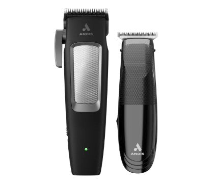 Andis inCRED Cordless Clipper and Cordless T-Blade Trimmer Combo Set