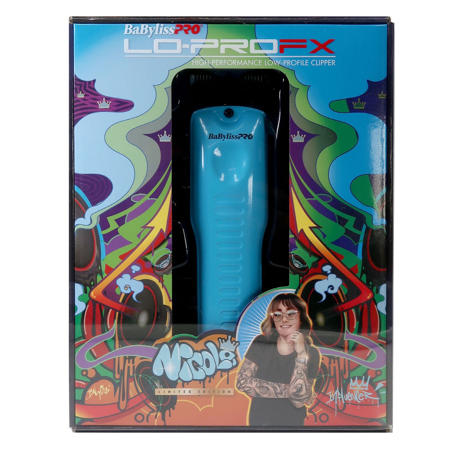 BaByliss PRO Influencer Edition LO-PROFX Cordless Combo Blue