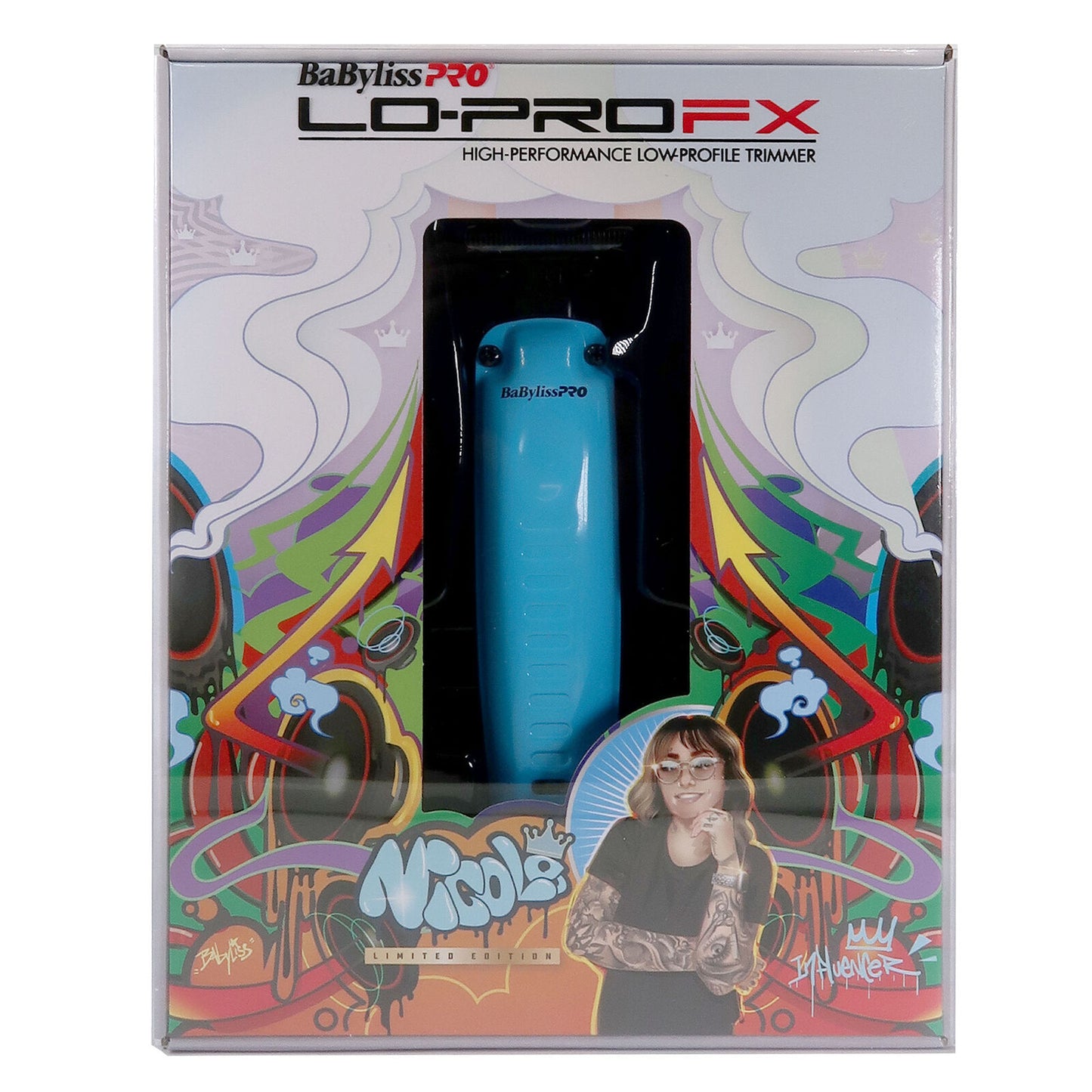 BaByliss PRO Influencer Edition LO-PROFX Cordless Combo Blue