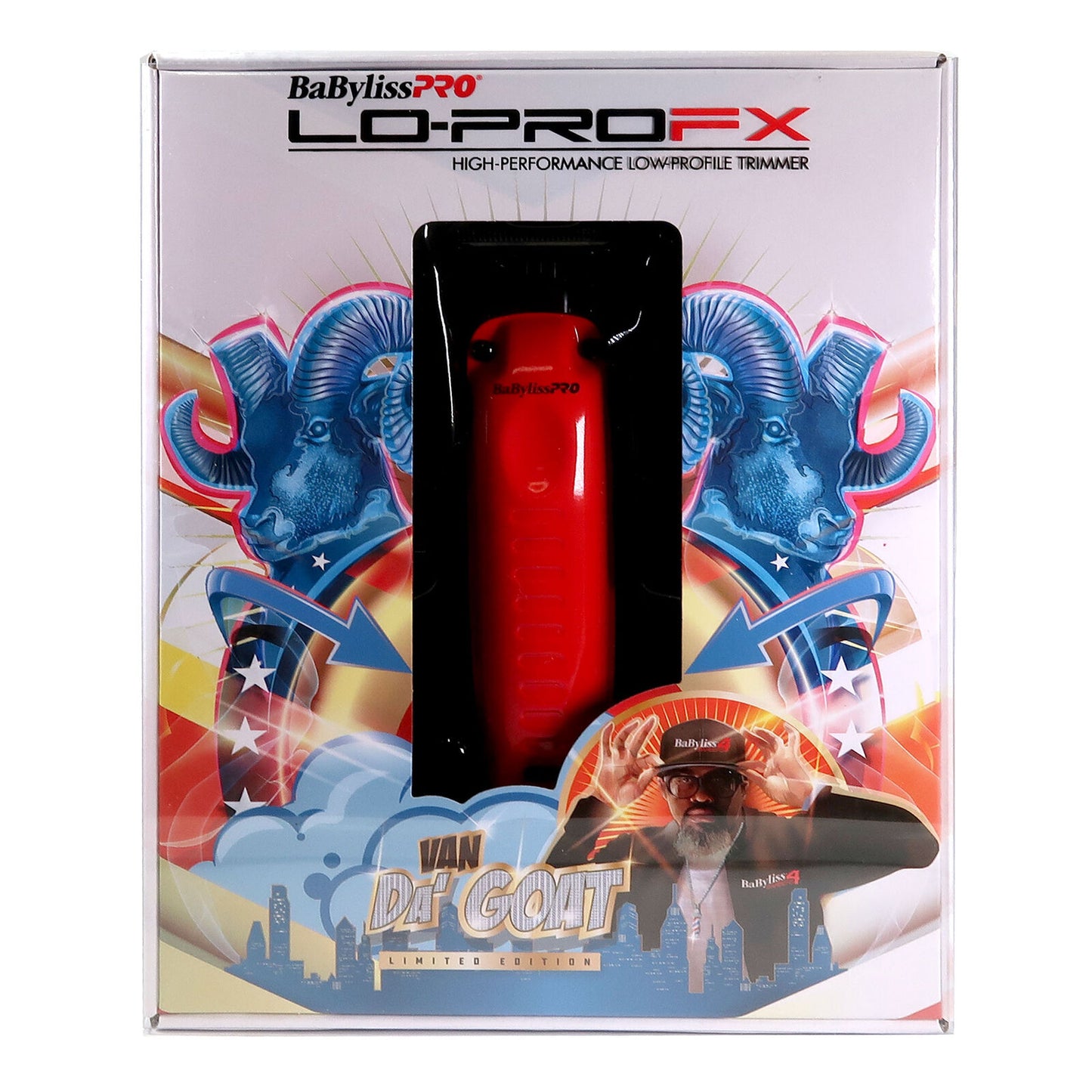 BaByliss PRO Influencer Edition LO-PROFX Cordless Combo Red