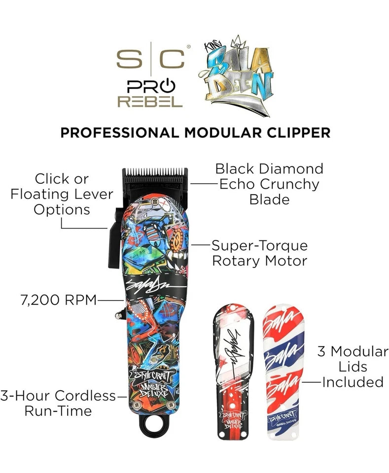 S|C Sala Deen Rebel Cordless Clipper