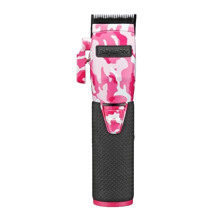 BaByliss PRO FX Clipper & Trimmer Pink Camo Set