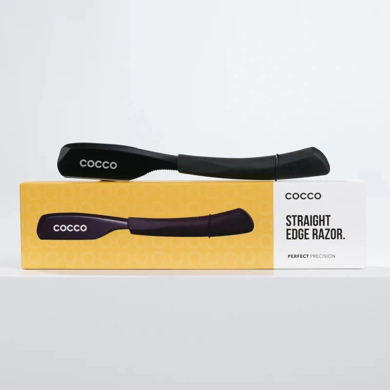 Cocco T15 Straight Razor Matte Black – Slide-Out Holder
