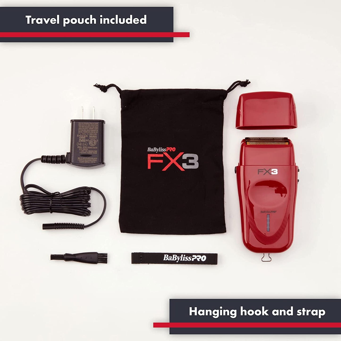 BaByliss FX3 Ferrari Red Shaver