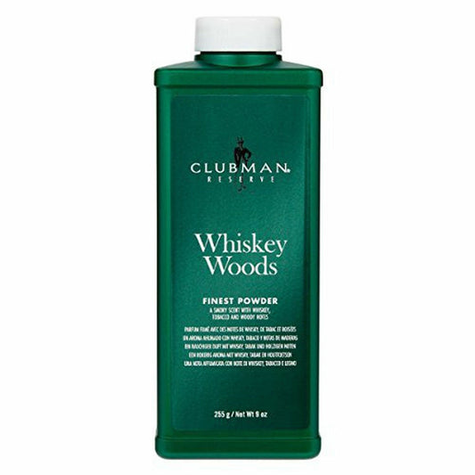 Clubman Whiskey Woods Powder 9oz