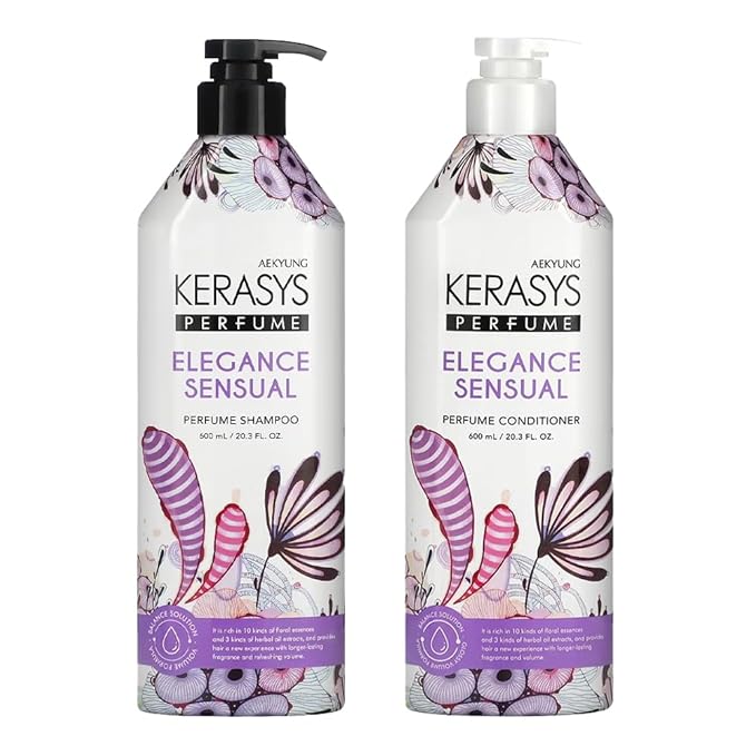 Kerasys Elegance & Sensual Perfumed Shampoo & Conditioner 20 oz each
