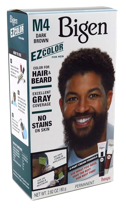 Bigen M4 Ez Color For Men Dark Brown Pack Of 3