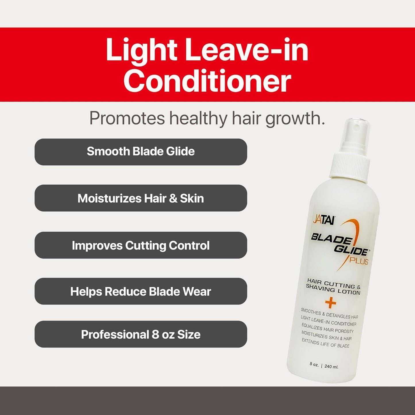 JATAI - Blade Glide Plus - Hair Cutting and Shave Lotion 8 oz