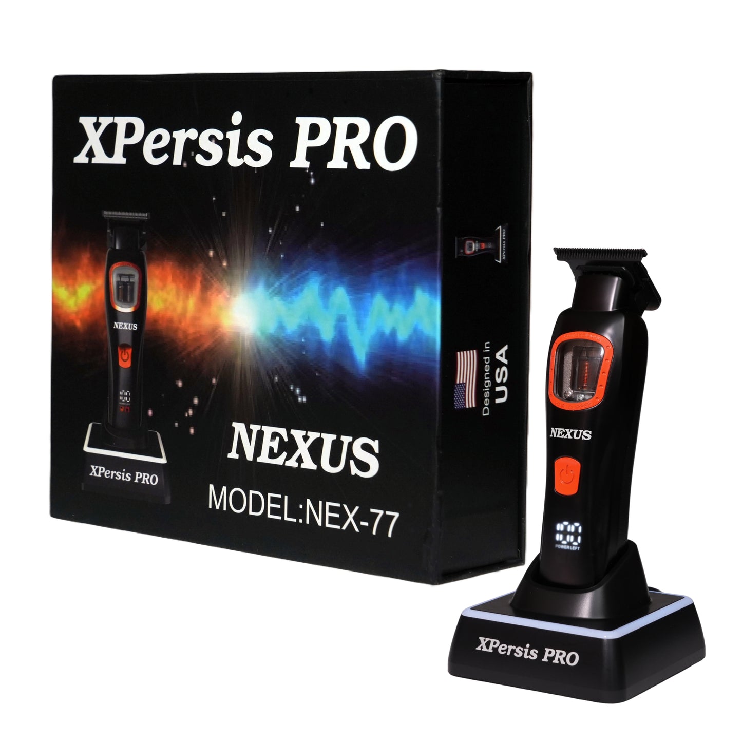 XPERSIS PRO Nexus Vector Motor Dual Coil 9000 RPM Barber Combo