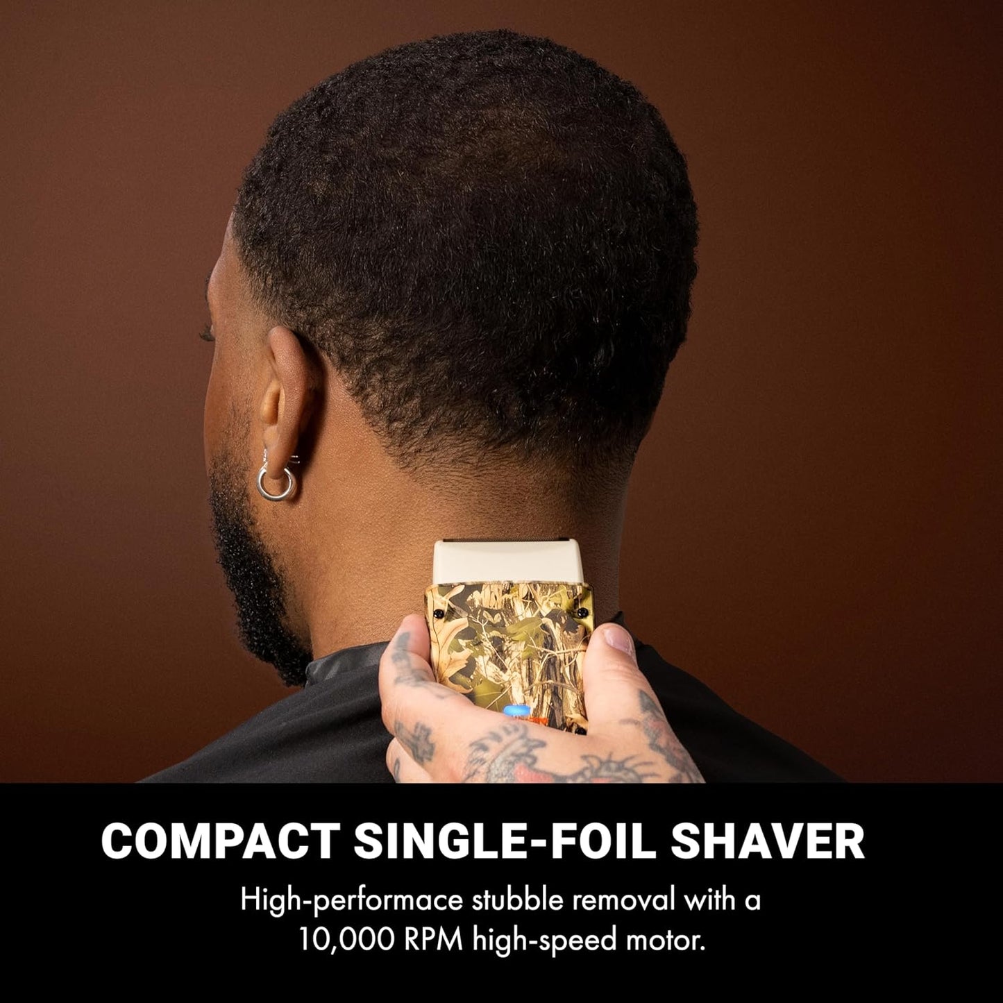 BaByliss PRO Camo Collecion Compact LO-PROFX Single Foil Shaver