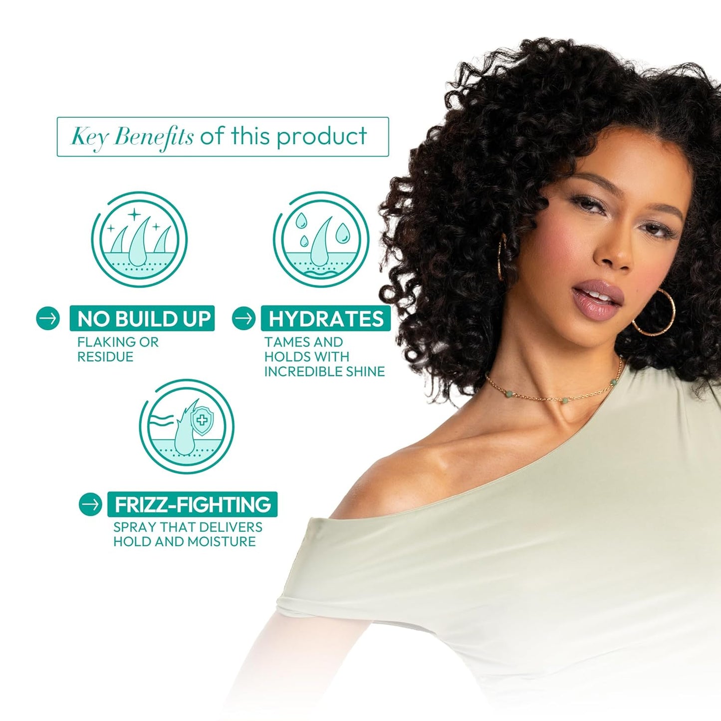 ORS Olive Oil Goodbye Dry Radiant Shine Holding Spray