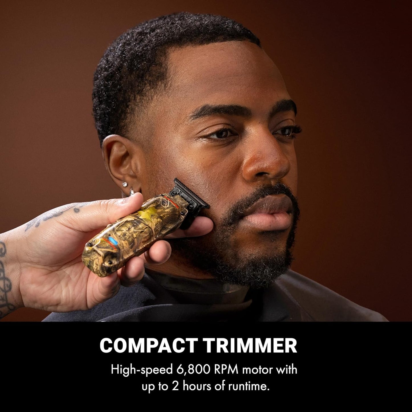 BaByliss PRO Camo Collecion Compact LO-PROFX Cordless Trimmer