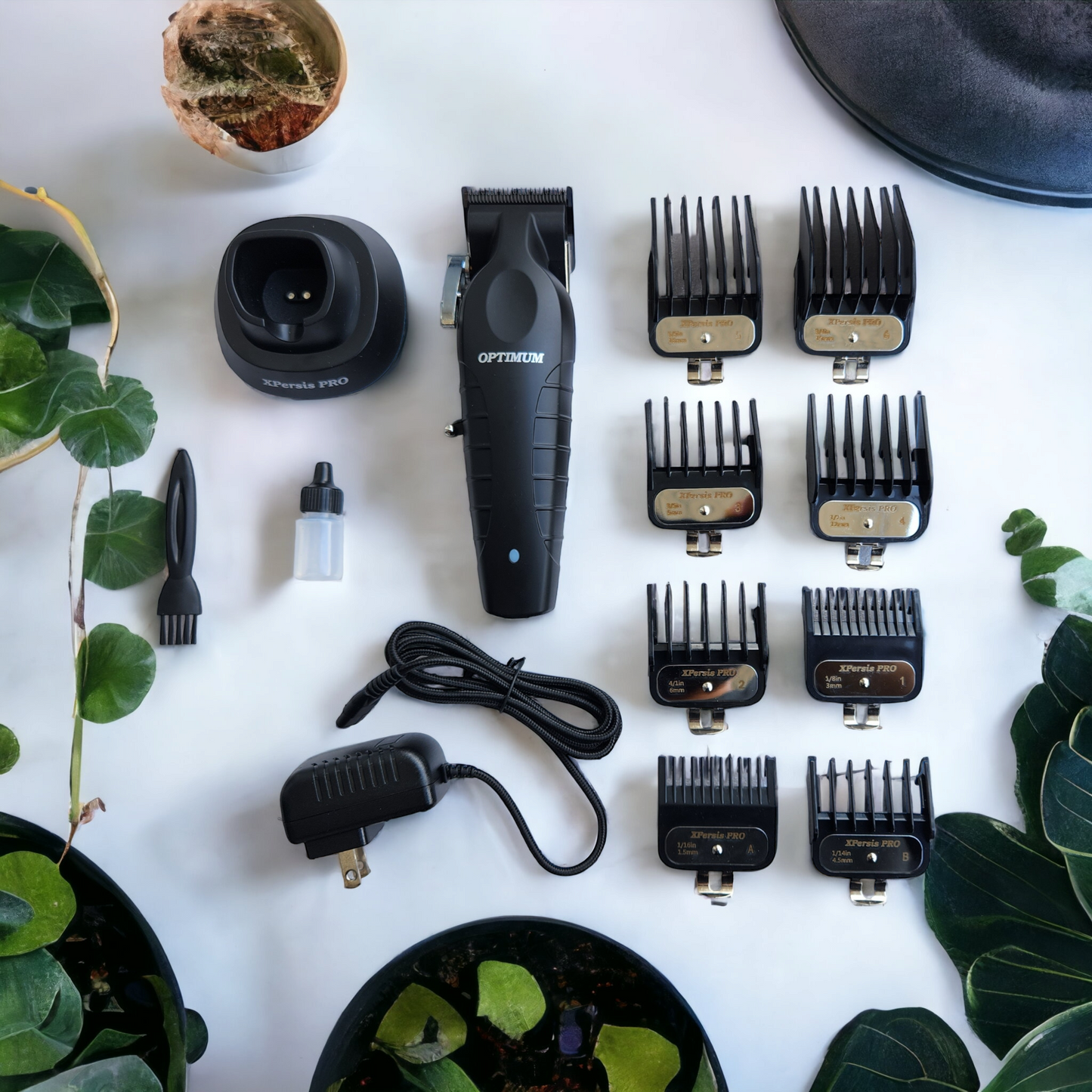 XPERSIS PRO Optimum Black Cordless Barber Combo Set