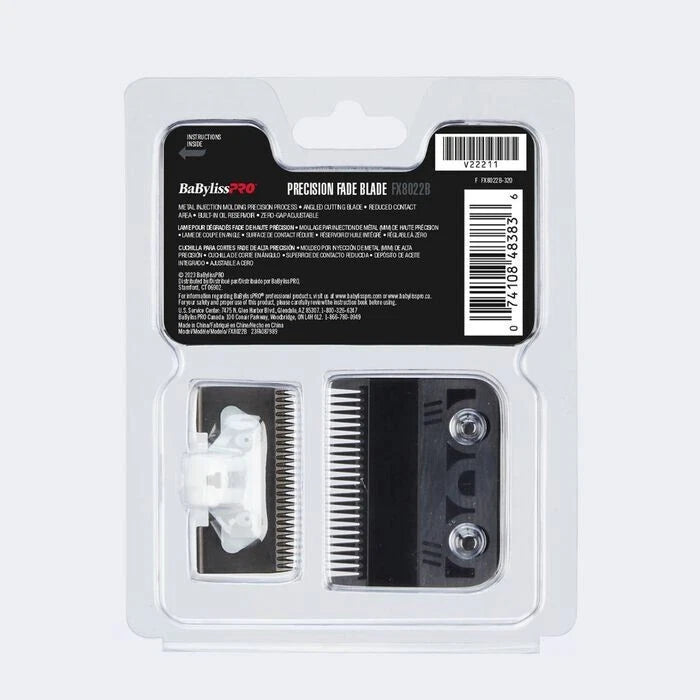 BaBylissPRO Black Titanium Metal-Injection Molded Precision Fade Blade | FX8022B