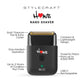 StyleCraft Homie Nano Foil Shaver #SC817B – 8,500 RPM, 2-Hour Runtime