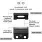 StyleCraft Diamond Cut DLC Fade Clipper Blade with DLC Shallow 2.0 Cutter SC540B