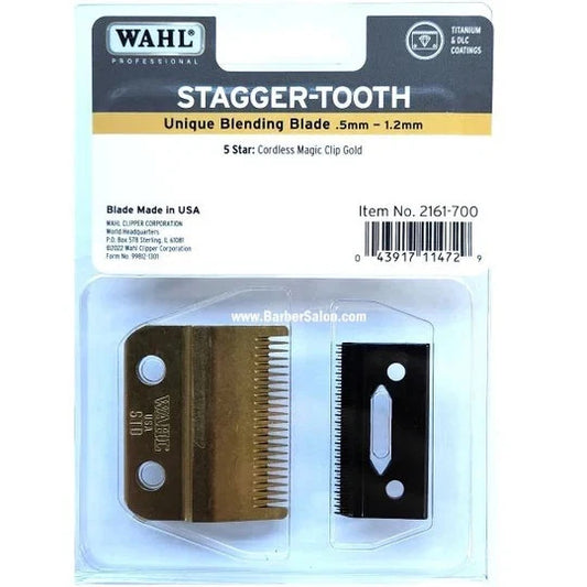 Wahl Gold Stagger Tooth Blade #2161-700 – Professional Fade Blade