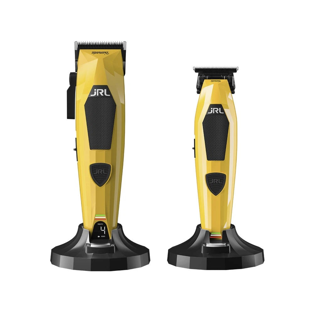JRL Yellow Diamante Barber Combo NO Lamborghini Logo