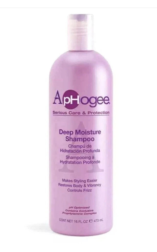 Aphogee Deep Moisture Shampoo 16 oz