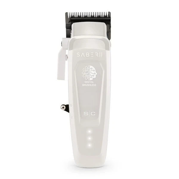 S|C Saber II Limited Edition Cordless Clipper White