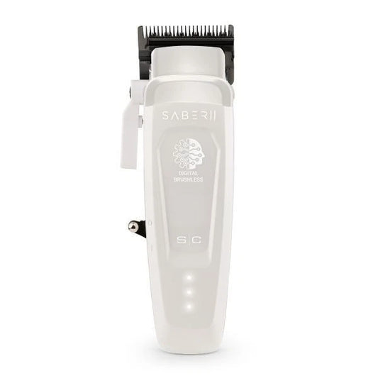 S|C Saber II Limited Edition Cordless Clipper White