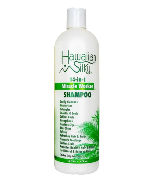 Hawaiian Silky 14-in-1 Miracle Worker Shampoo 16 oz