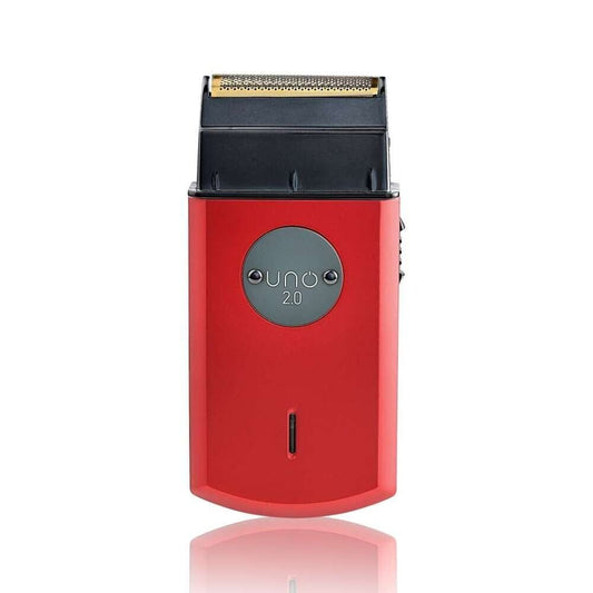 S|C UNO 2 USB-C Red Single Foil Shaver With Charging Stand