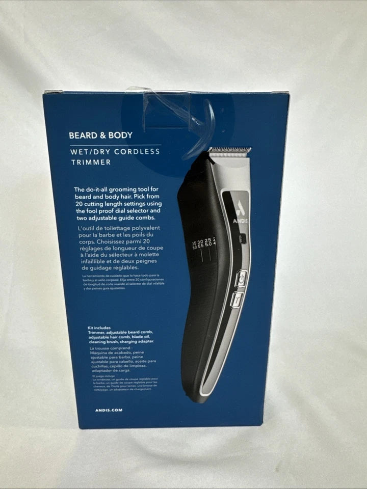 Andis Cordless Beard and Body Trimmer