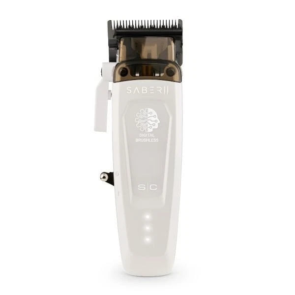 S|C Saber II Limited Edition Cordless Clipper White