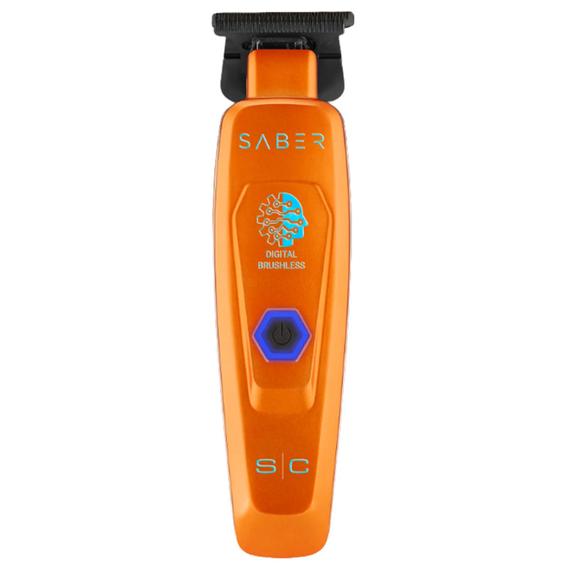 StyleCraft Saber Cordless Digital Brushless Motor Trimmer - Orange (SC421O)