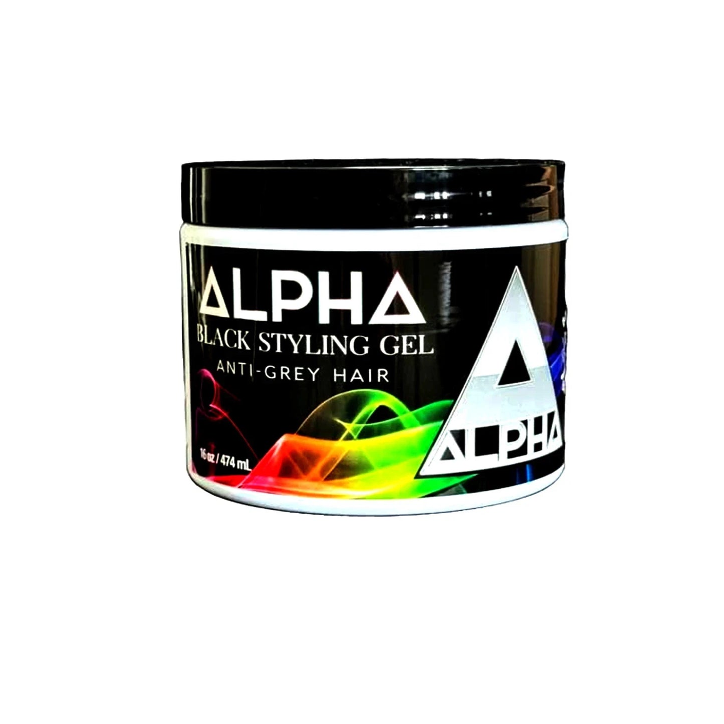 Alpha Anti-Grey Hair- Covers Gray Hair - Styling Gel 16 Oz