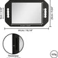 Barber Plastic Mirror Black
