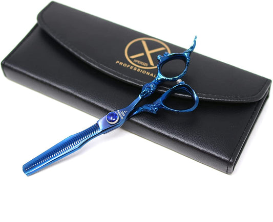 XPERSIS PRO 7″  German Made Blue Barber Thinning Shear