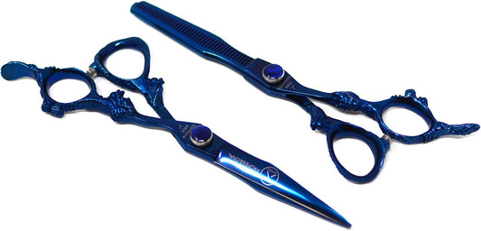XPERSIS PRO 7” Blue  German Made Barber Shear Set