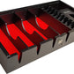 Vincent Countertop Tray Station Organizer 6 Black
