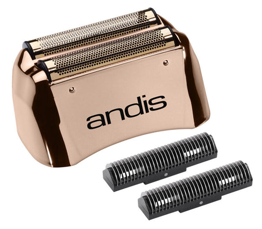 Andis Shaver Replacement Double Foil Copper with blade