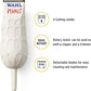 Wahl Peanut Corded Trimmer White 8655