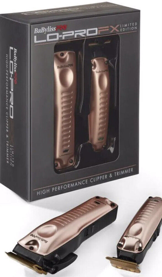 BaByliss LoPro FX Rose Gold Combo