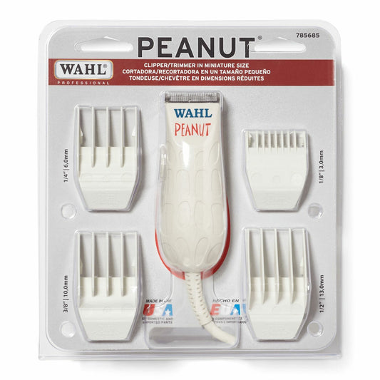 Wahl Peanut Corded Trimmer White 8655